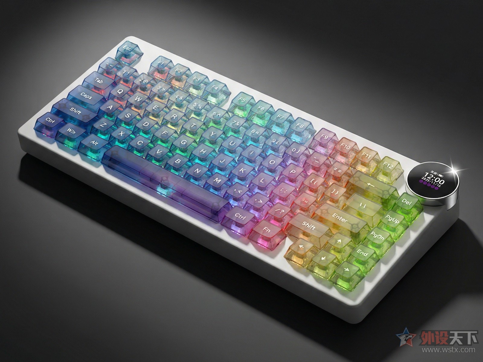 黑爵推出AK820 V2系列机械键盘