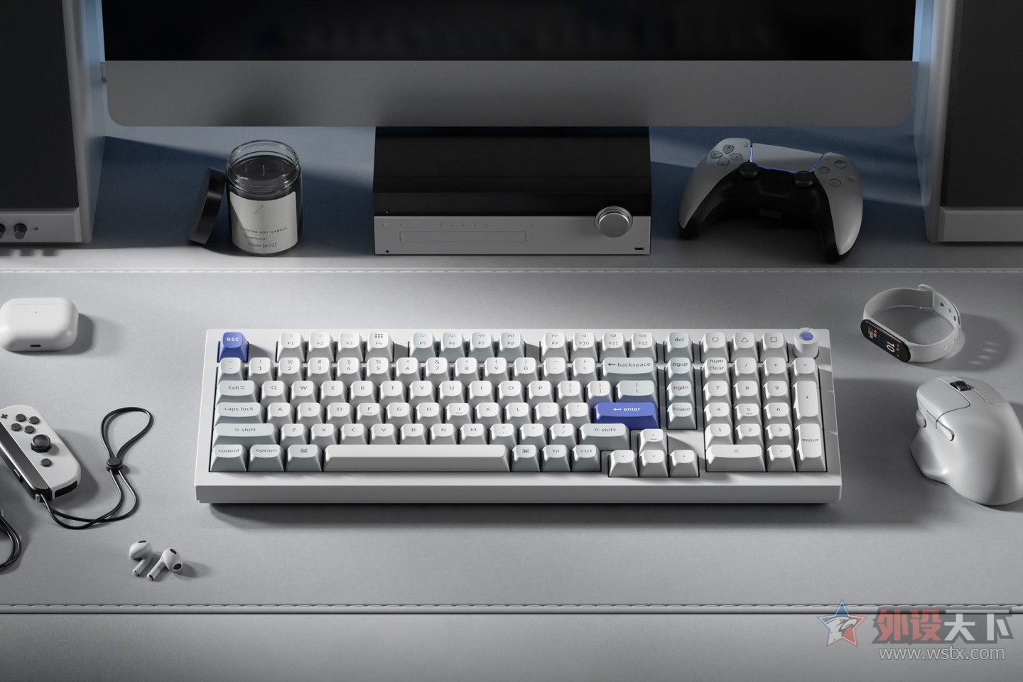 Keychron�Ƴ�Q5HE 8K���ߴ������           