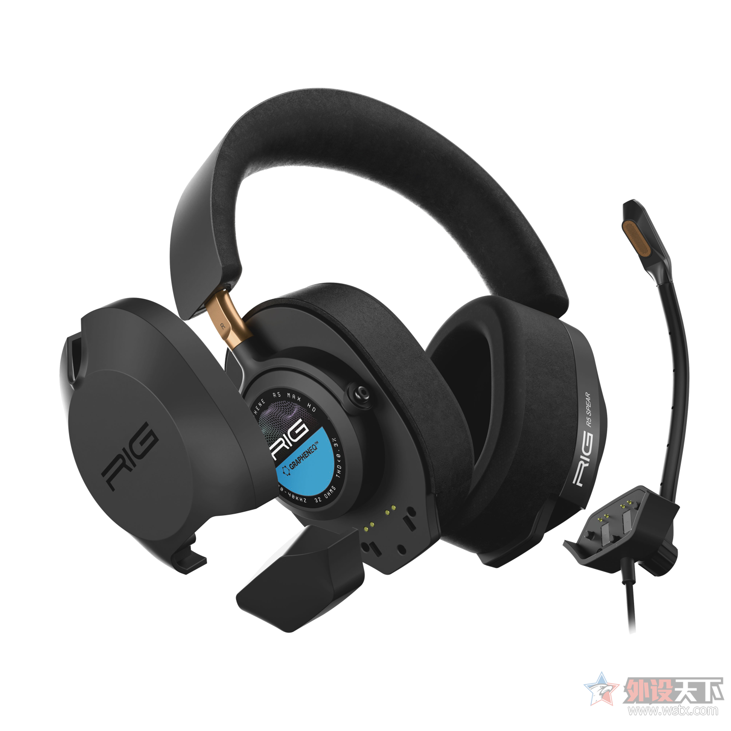 RIG推出新款头戴式耳机R5 MAX HD