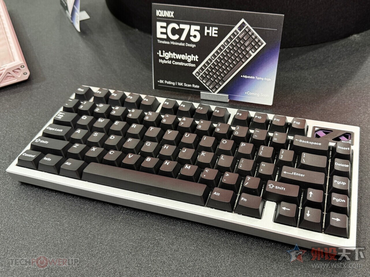 IQUNIX在Computex2026展出磁轴键盘与游戏鼠标