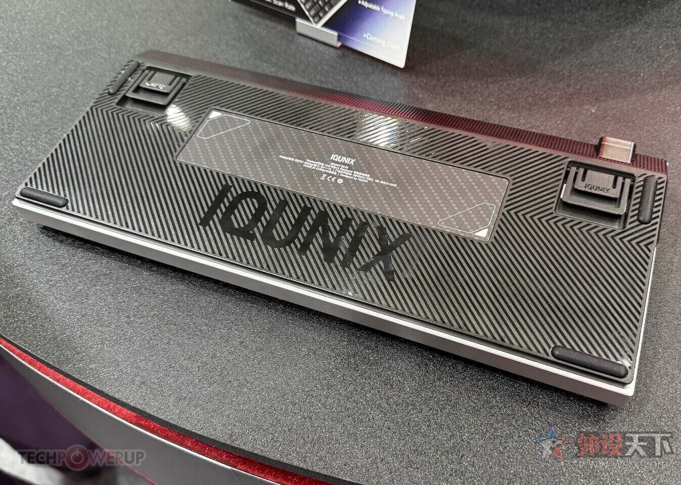 IQUNIX在Computex2026展出磁轴键盘与游戏鼠标