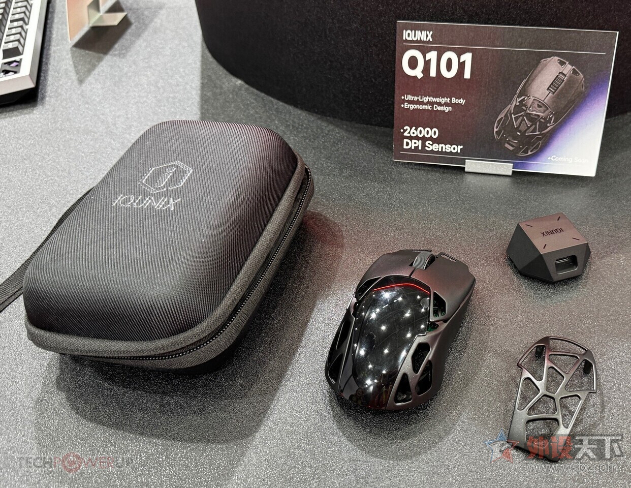 IQUNIX在Computex2026展出磁轴键盘与游戏鼠标