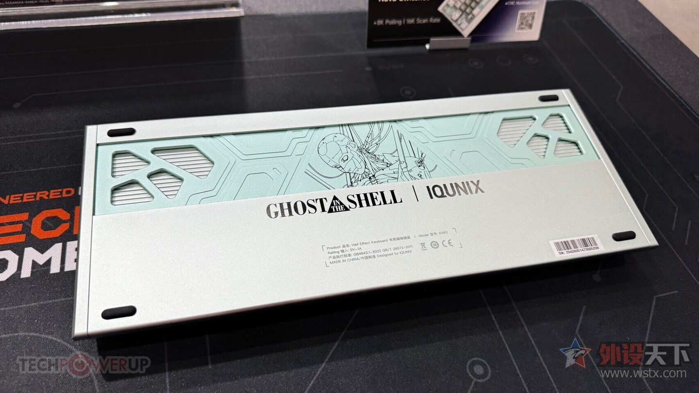 IQUNIX在Computex2026展出磁轴键盘与游戏鼠标