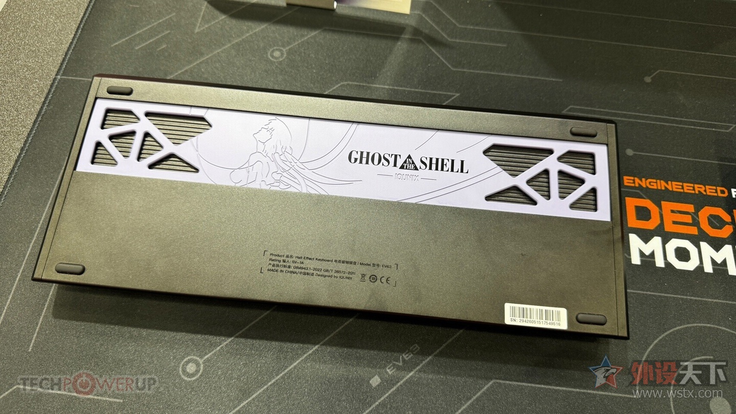 IQUNIX在Computex2026展出磁轴键盘与游戏鼠标
