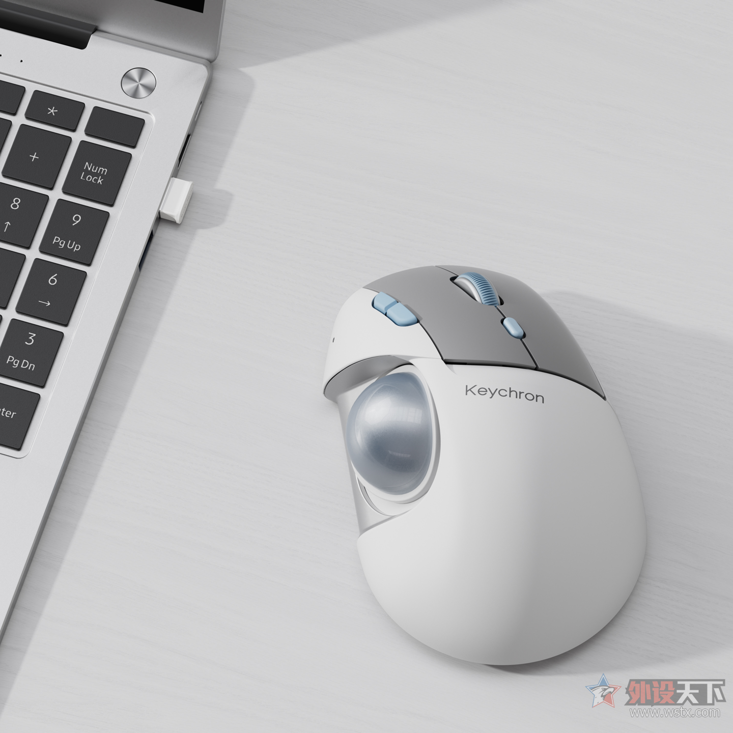Keychron发布T1 HE与Orca echo轨迹球外设