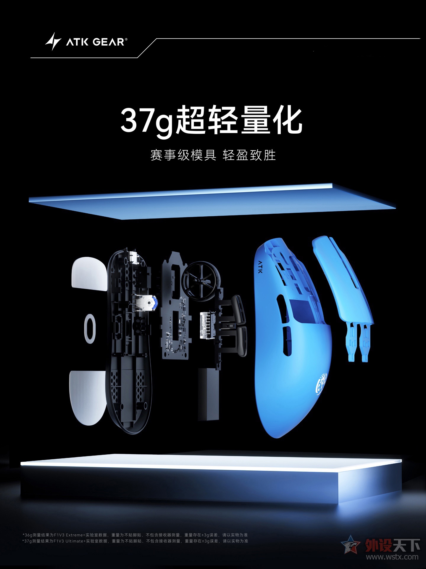 ATK推出ATK烈空F1V3系列鼠标