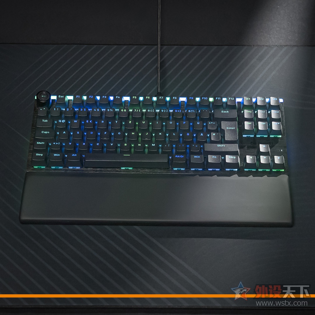 be quiet!发布Light Mount TKL机械键盘